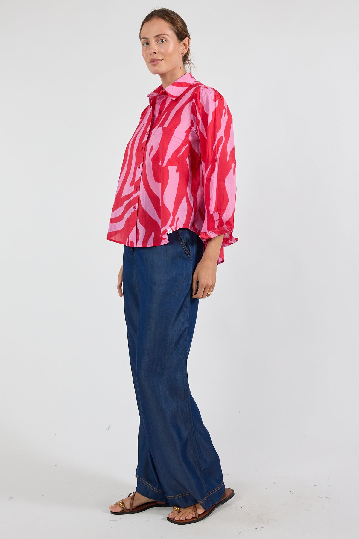 Ibisa Summer Zephyr  Shirt  Melon
