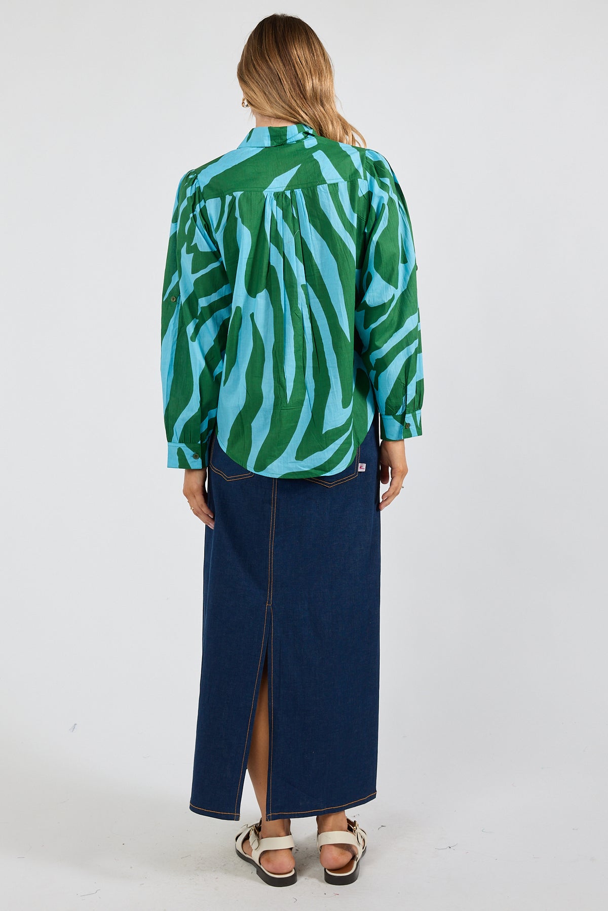 Zephyr Summer Ladies Shirt  Sea