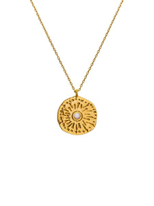 Gold Opalite Necklace