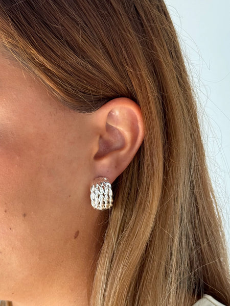 Sarah Hoop in Silver or Gold