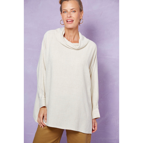 Vera Roll Neck Top One Size
