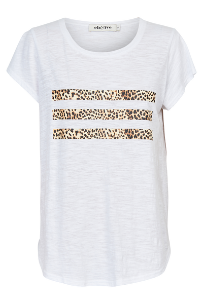 Lioness TShirt White/Cheetah