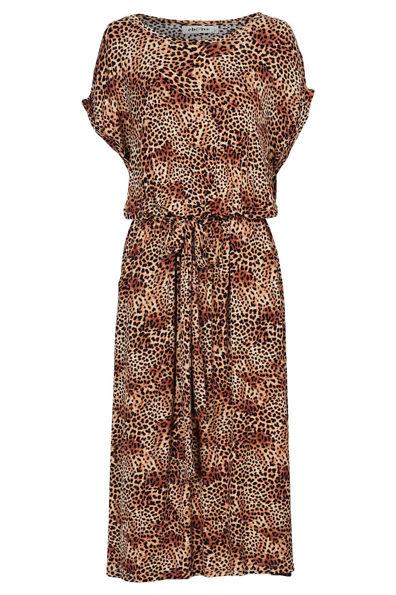 Lioness Waisted Dress Cheetah