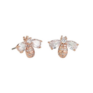 Crystal Bee Stud