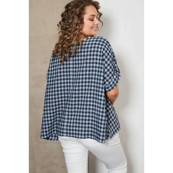 Mimosa Relaxed Top One Size Indigo