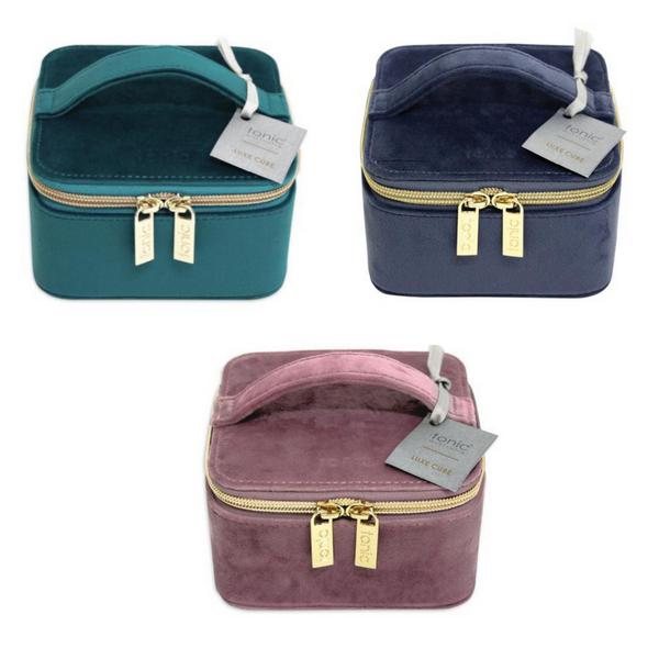 Luxe Velvet Jewellery Cube