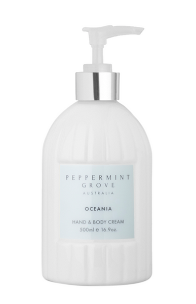 Peppermint Grove hand & Body Cream 500ml