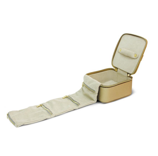 Metallic Gold Jewellery Cube