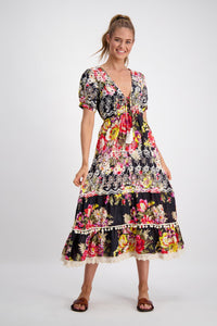 Naudic Seville Dress Fiesta Print