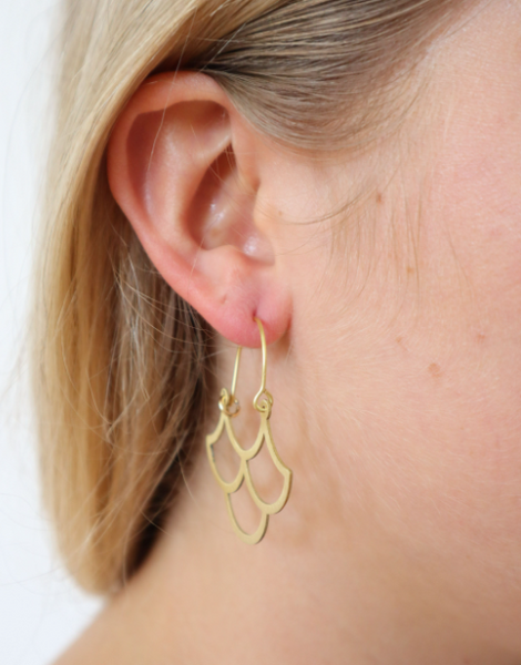 Posey Earrings Gold